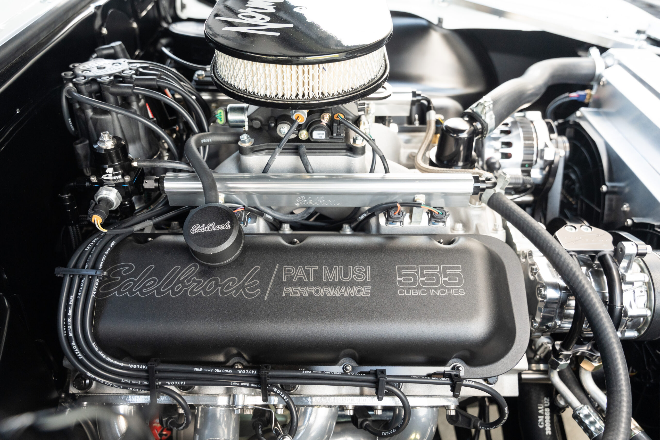 Small block Chevy upgrade by Lemons Headers featuring Edelbrock/Musi 555 components in Paso Robles, CA